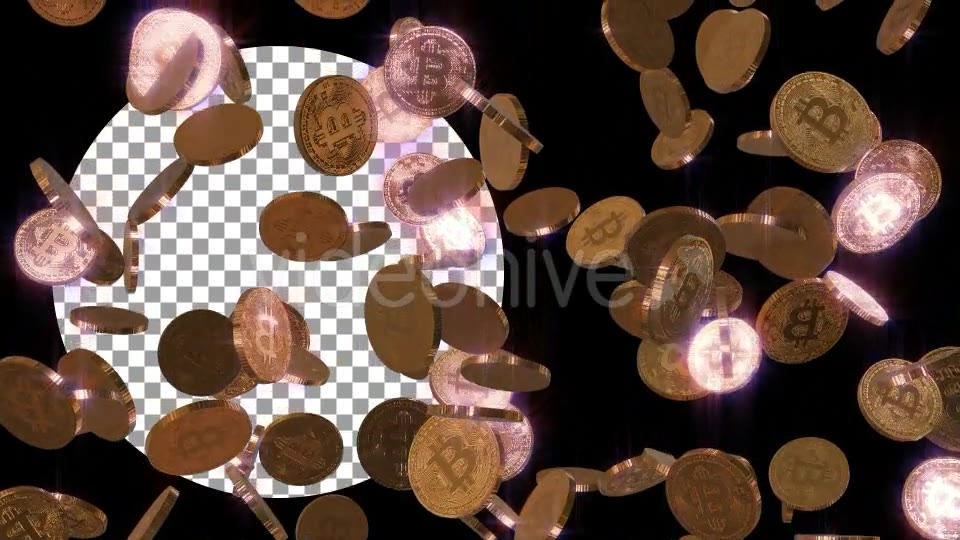 Bitcoin Falling Loop Background Videohive 20326776 Motion Graphics Image 7