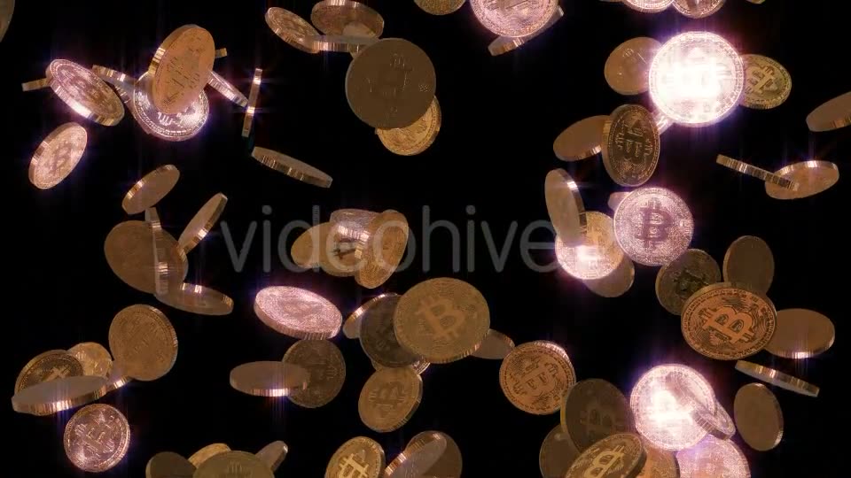 Bitcoin Falling Loop Background Videohive 20326776 Motion Graphics Image 8