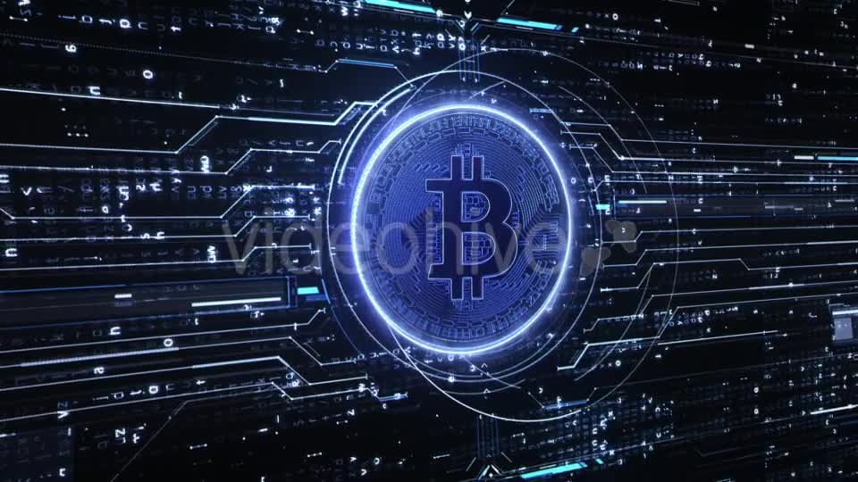 Bitcoin Hi Tech Backgrounds Videohive 21387703 Motion Graphics Image 1