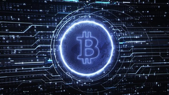 Bitcoin Hi Tech Backgrounds - 21387703 Download Videohive