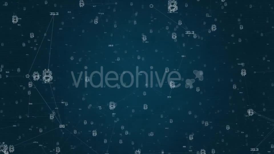 Bitcoin Network Videohive 20621624 Motion Graphics Image 1
