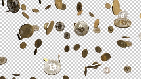 Bitcoin Rain - 20709372 Download Videohive