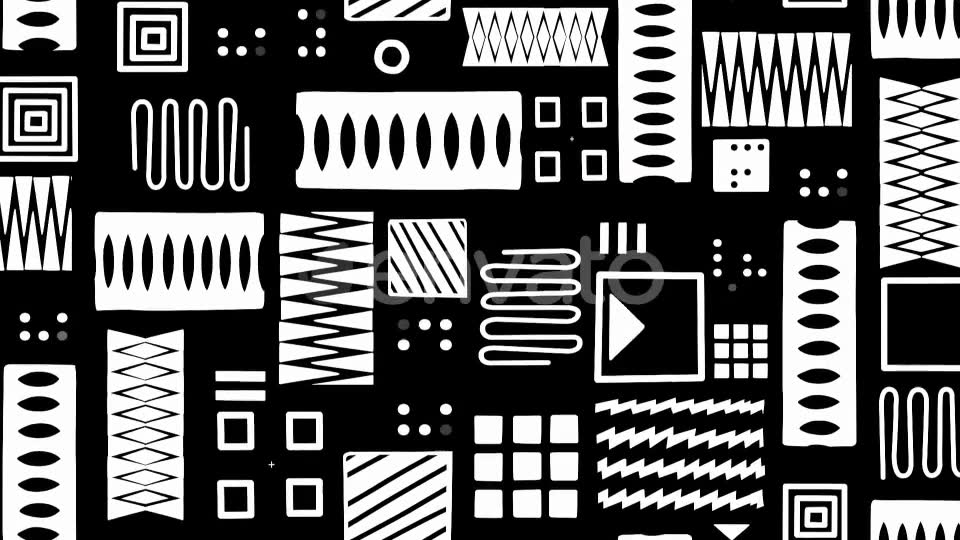 Black And White Doodle Vol.01 Videohive 24424789 Motion Graphics Image 4