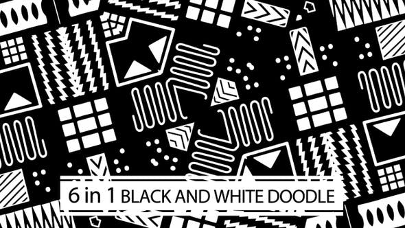 Black And White Doodle Vol.01 - Videohive Download 24424789