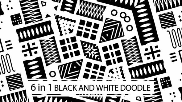 Black And White Doodle Vol.02 - Download Videohive 24429677