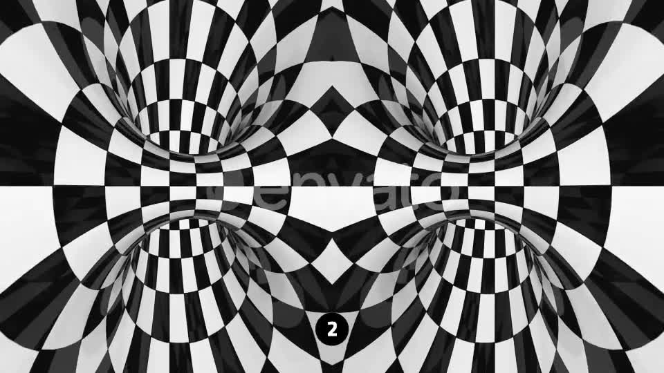 Black and White Mosiac VJ Pack Videohive 22002893 Motion Graphics Image 2