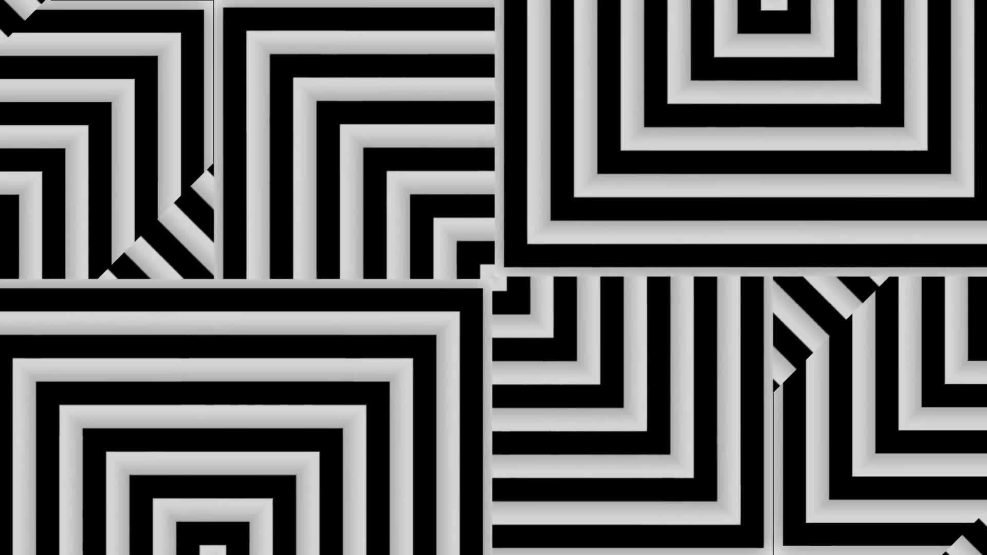 Black And White Pattern VJ Loops Background Videohive 24238632 Motion Graphics Image 3