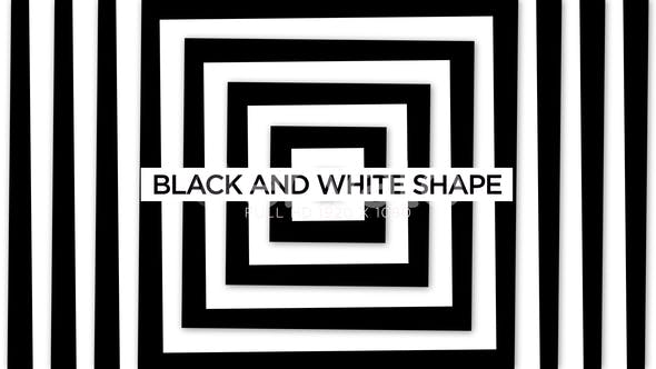 Black And White Shape VJ Loops Background - 22459574 Download Videohive