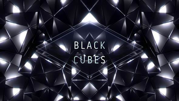 Black Cubes - Videohive Download 20298142