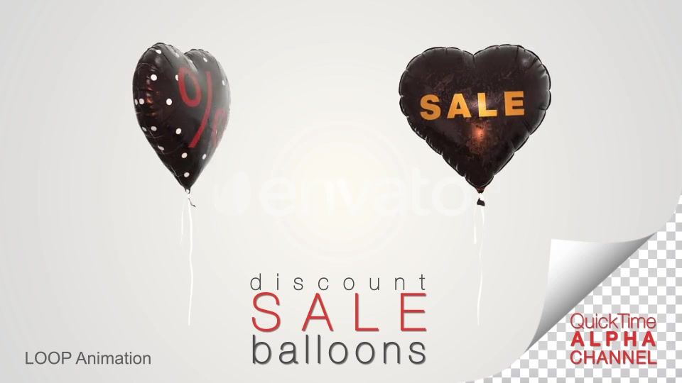Black Friday Discount Sale Balloons Videohive 24726915 Motion Graphics Image 12