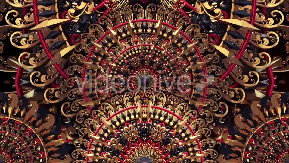 Black Gold Mandala Videohive 20673421 Motion Graphics Image 3