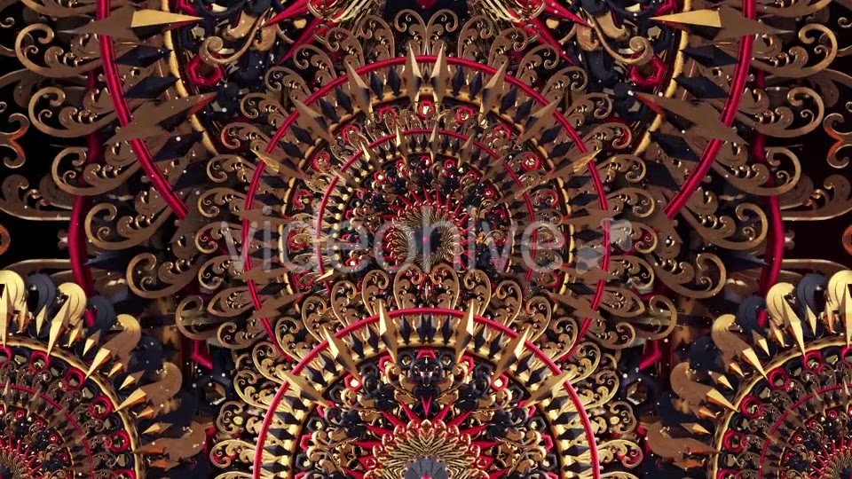 Black Gold Mandala Videohive 20673421 Motion Graphics Image 4