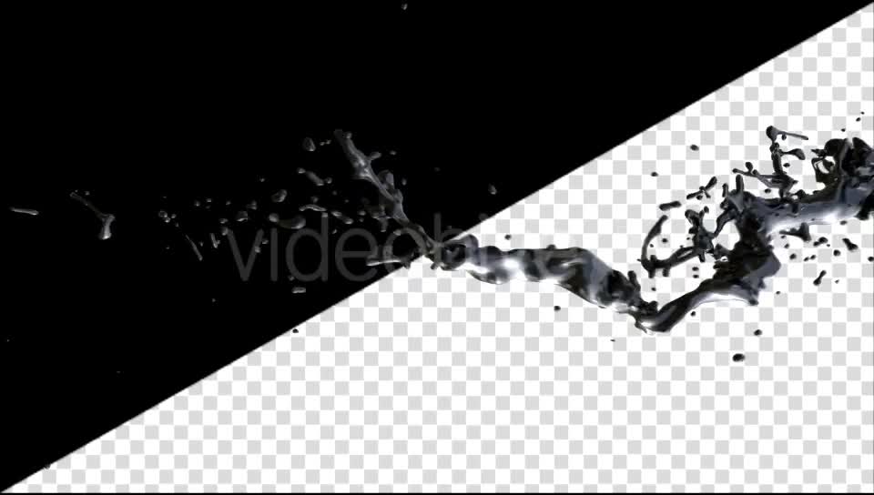 Black Goo Flow Loop Videohive 20657725 Motion Graphics Image 1