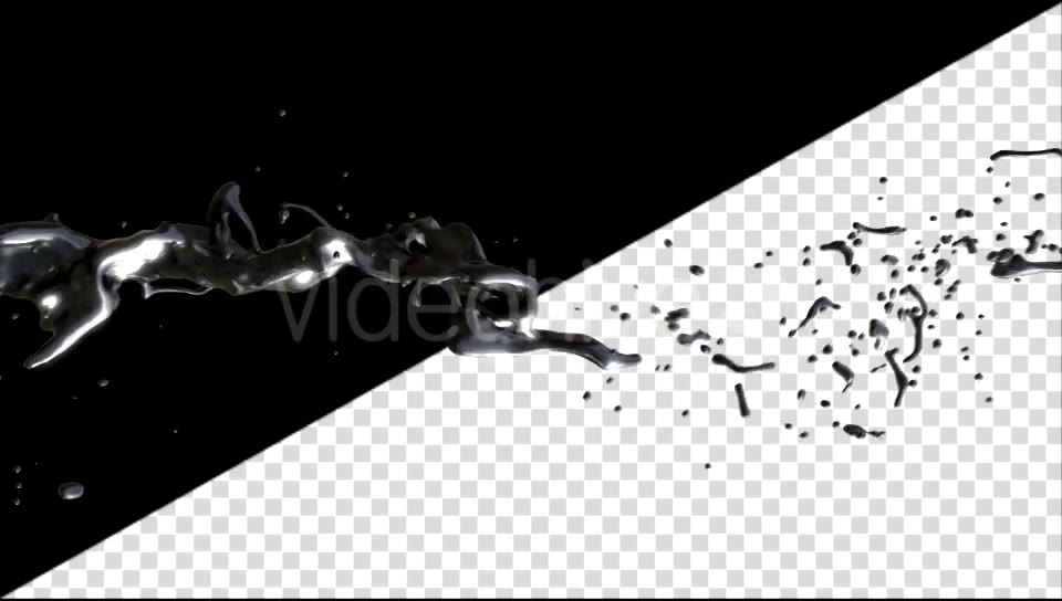 Black Goo Flow Loop Videohive 20657725 Motion Graphics Image 3