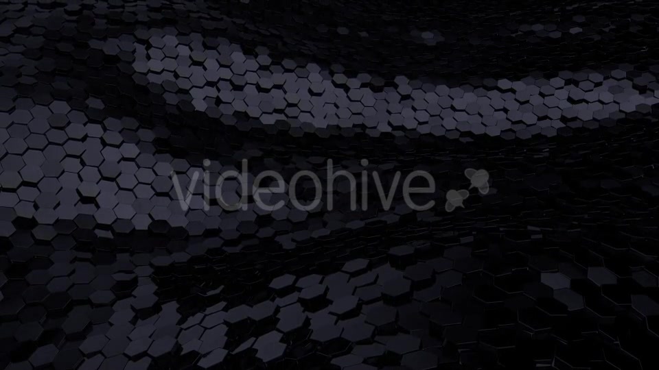 Black Hexagons Videohive 11316399 Motion Graphics Image 10