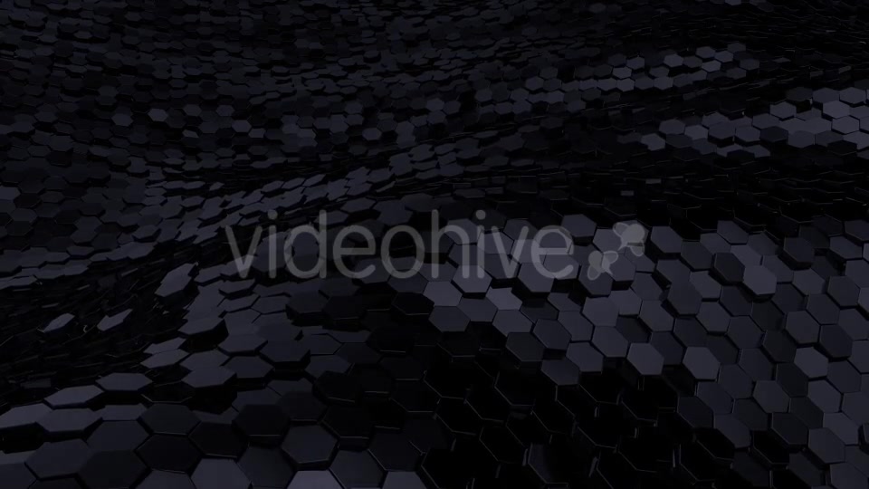 Black Hexagons Videohive 11316399 Motion Graphics Image 3