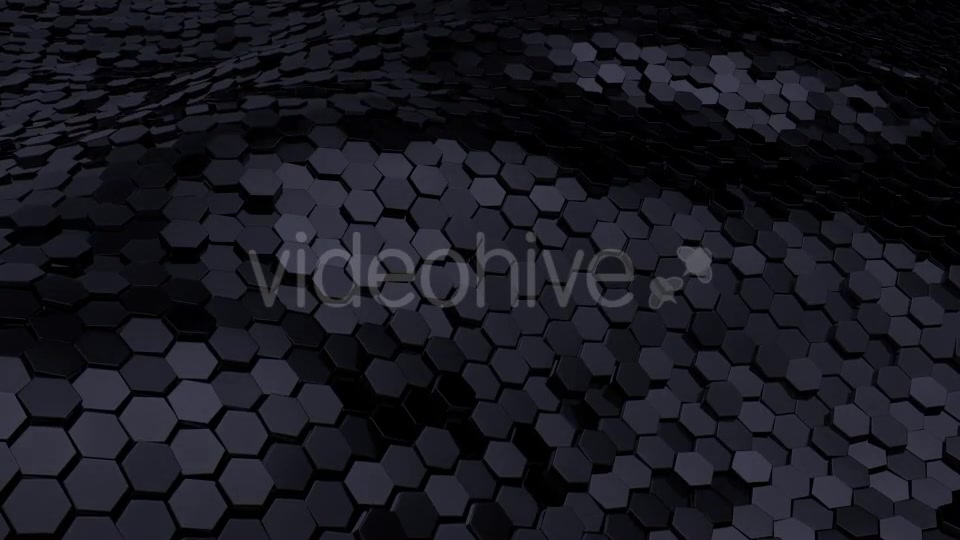 Black Hexagons Videohive 11316399 Motion Graphics Image 5