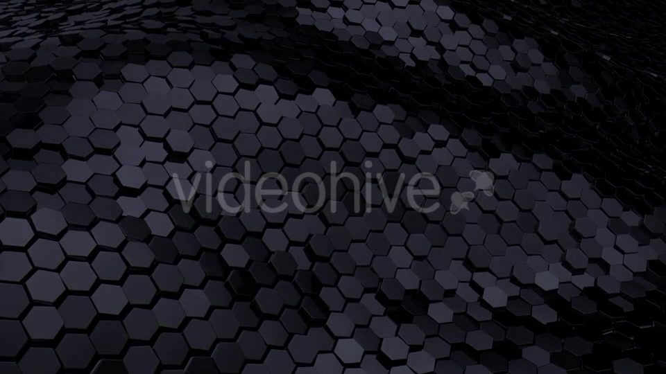 Black Hexagons Videohive 11316399 Motion Graphics Image 6