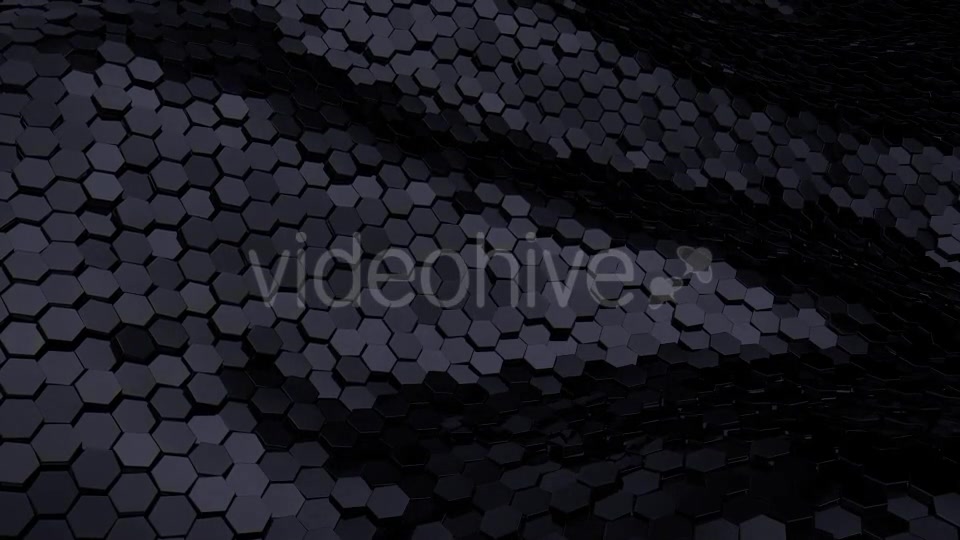 Black Hexagons Videohive 11316399 Motion Graphics Image 8