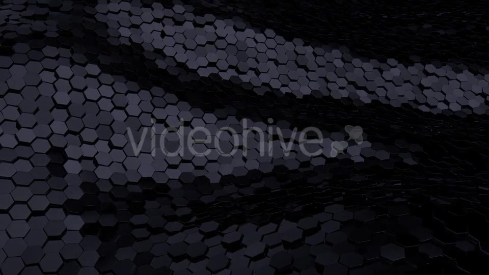Black Hexagons Videohive 11316399 Motion Graphics Image 9