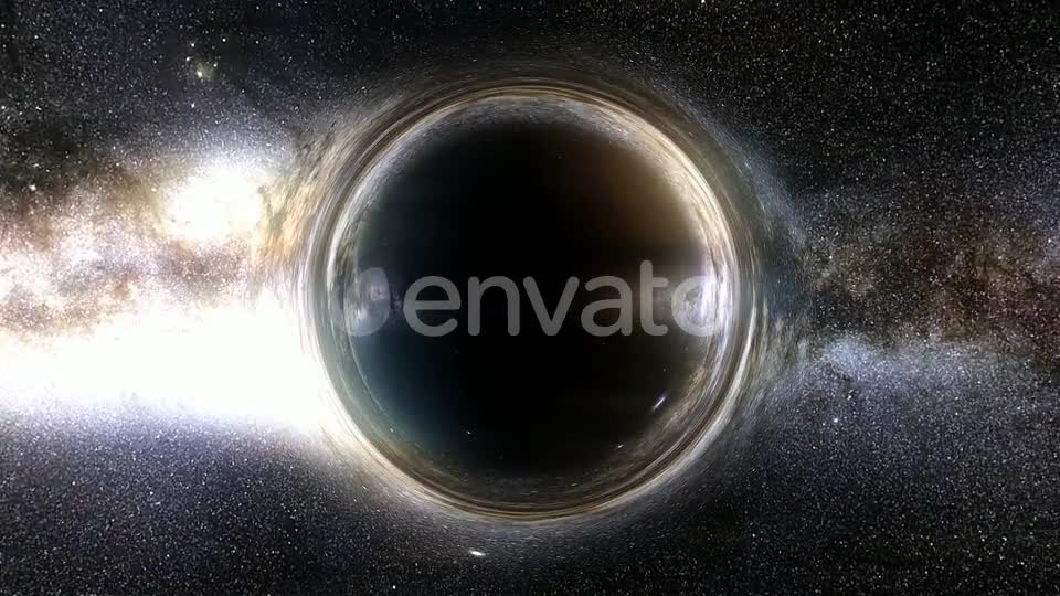 Black Hole Orbiting Seamless Loop Videohive 22448685 Motion Graphics Image 1