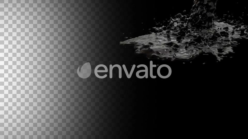 Black Ink Pouring 3 Videohive 22548038 Motion Graphics Image 7
