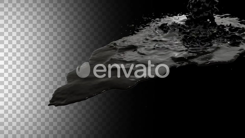 Black Ink Pouring 3 Videohive 22548038 Motion Graphics Image 8