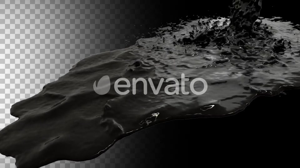 Black Ink Pouring 3 Videohive 22548038 Motion Graphics Image 9