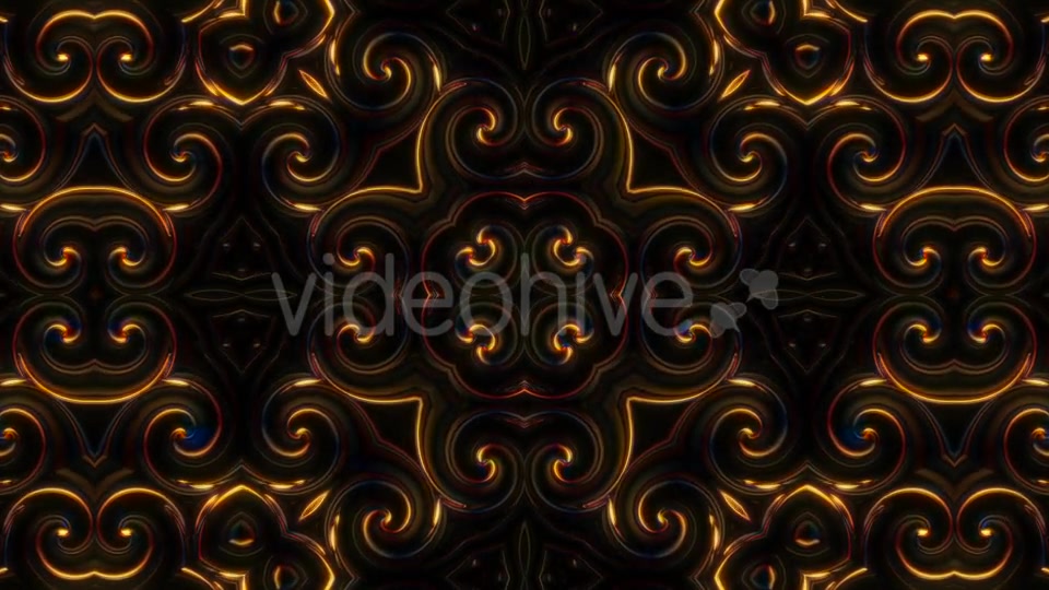 Black Kaleidoscope Videohive 19384522 Motion Graphics Image 4