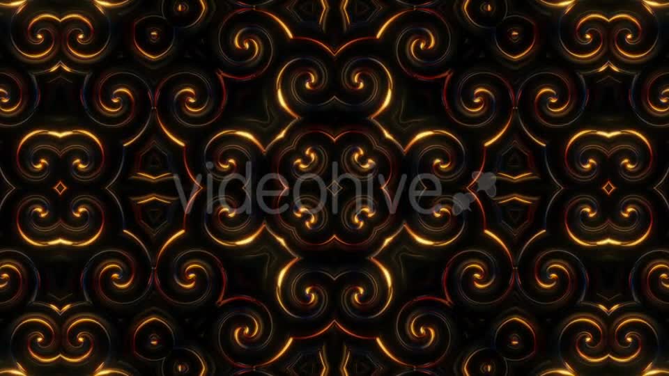 black kaleidoscope image