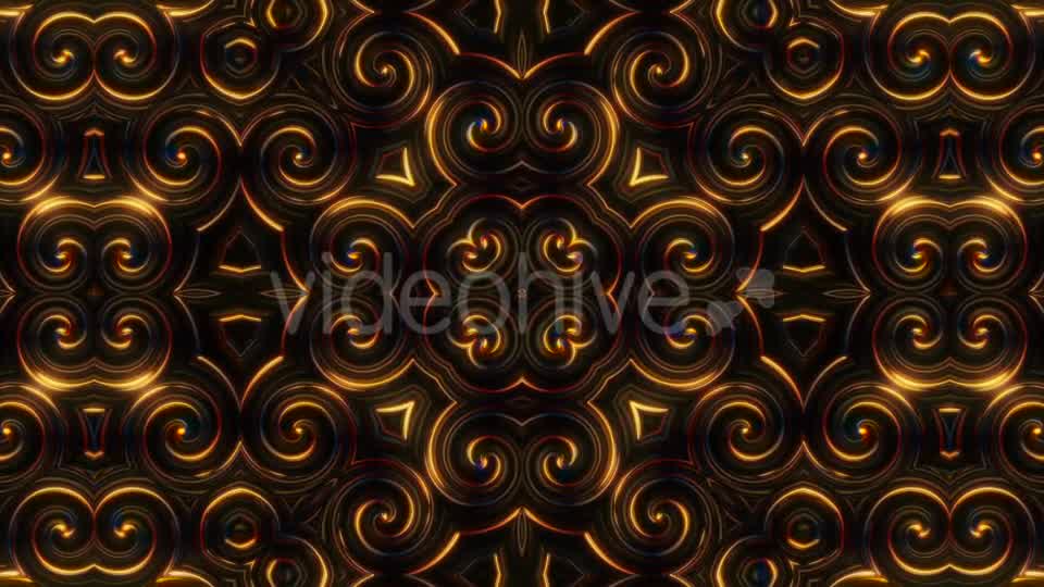 black kaleidoscope image