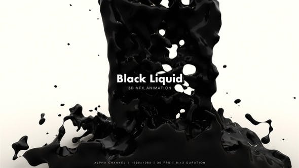 Black Liquid Fill 2 - Download Videohive 22543053