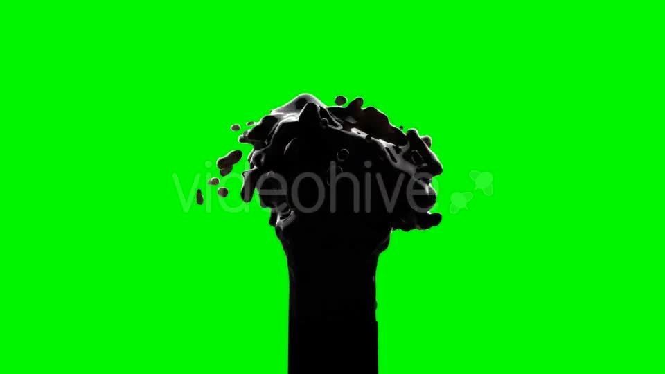 Black Oil Fountain Videohive 19281699 Motion Graphics Image 1