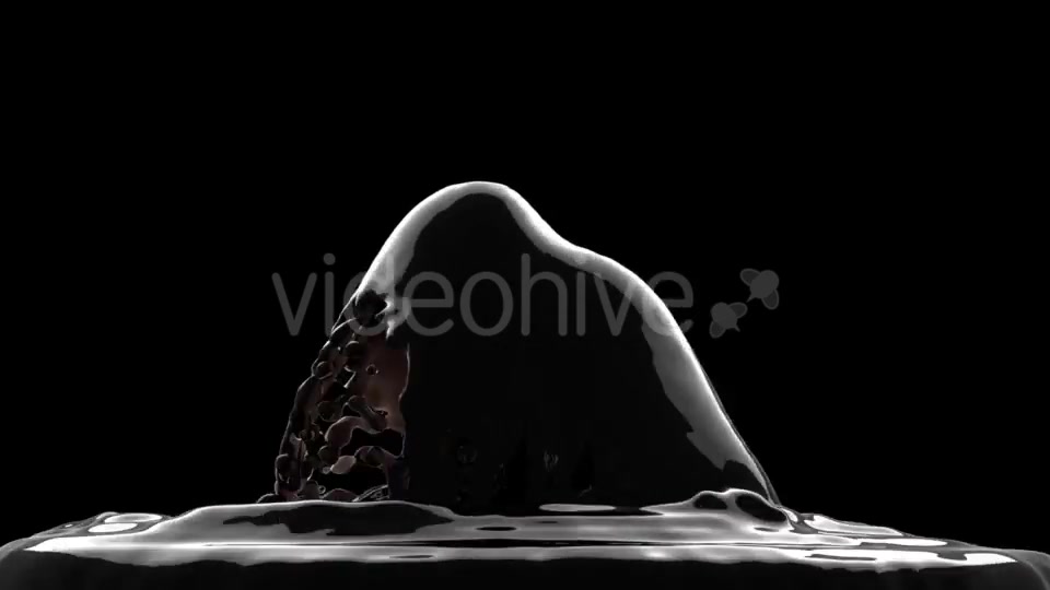 Black Oil Fountain with Alpha Channel Videohive 19031611 Motion Graphics Image 10