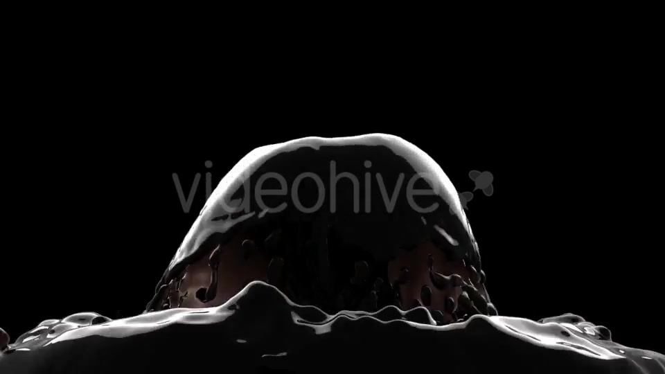 Black Oil Fountain with Alpha Channel Videohive 19031611 Motion Graphics Image 7