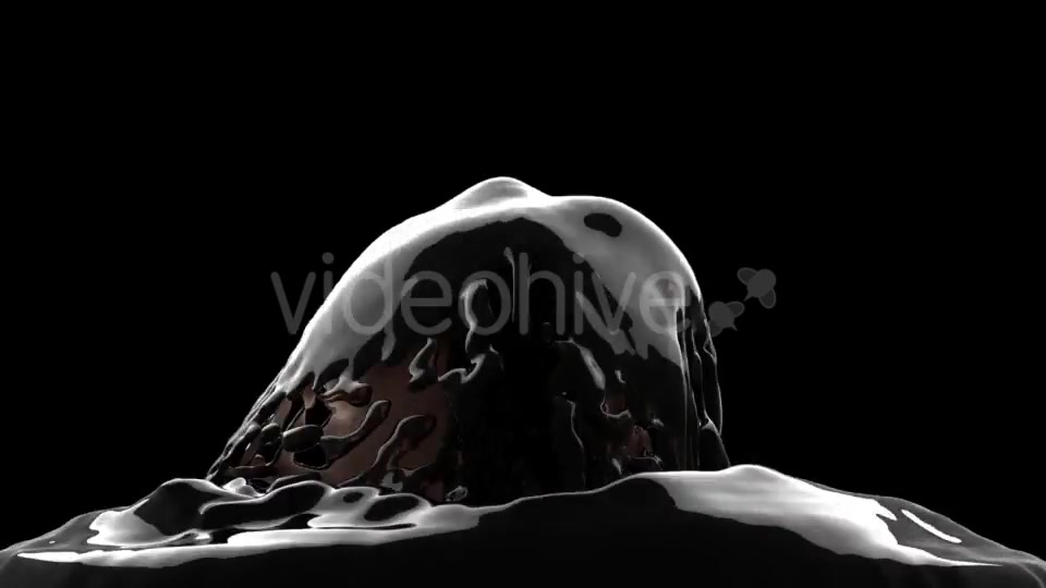 Black Oil Fountain with Alpha Channel Videohive 19031611 Motion Graphics Image 9