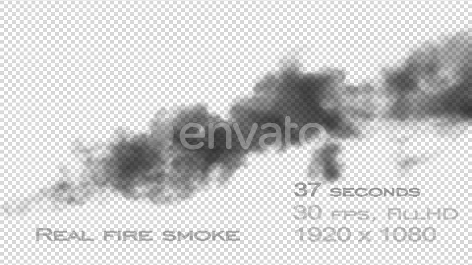 Black Smoke Above a Burning Object Videohive 21581982 Motion Graphics Image 1