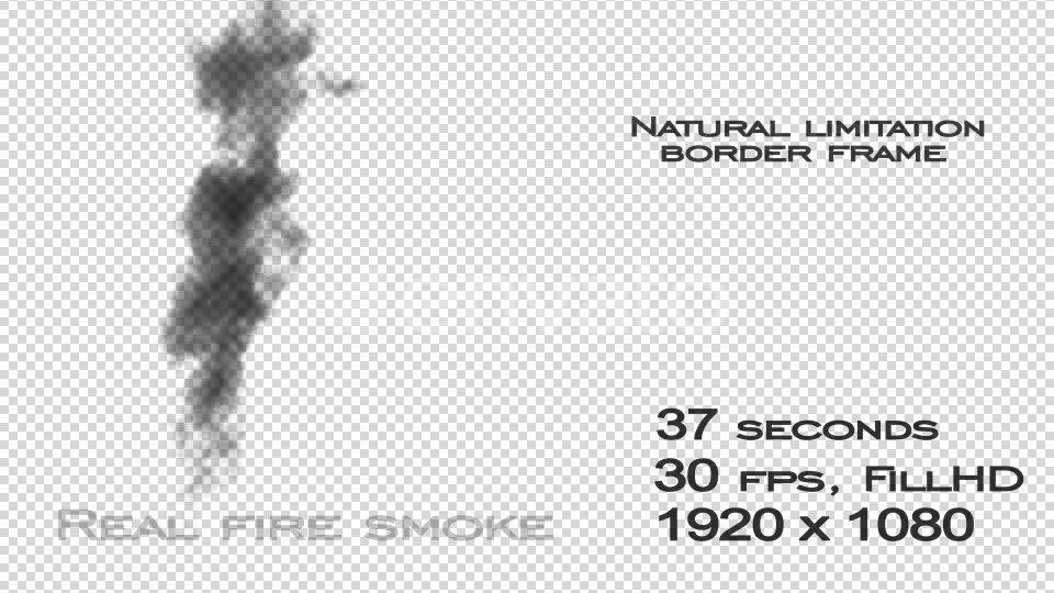 Black Smoke Above a Burning Object Videohive 21581982 Motion Graphics Image 2
