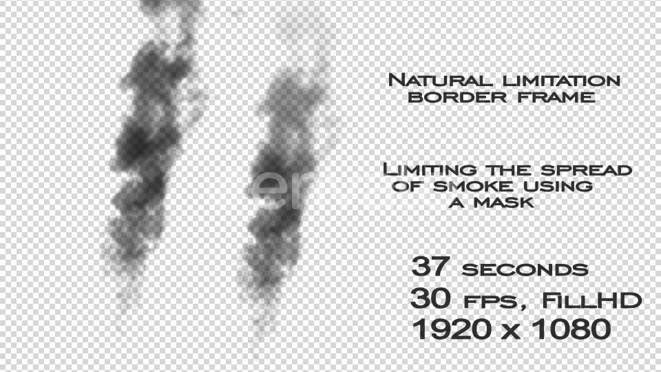 Black Smoke Above a Burning Object Videohive 21581982 Motion Graphics Image 3