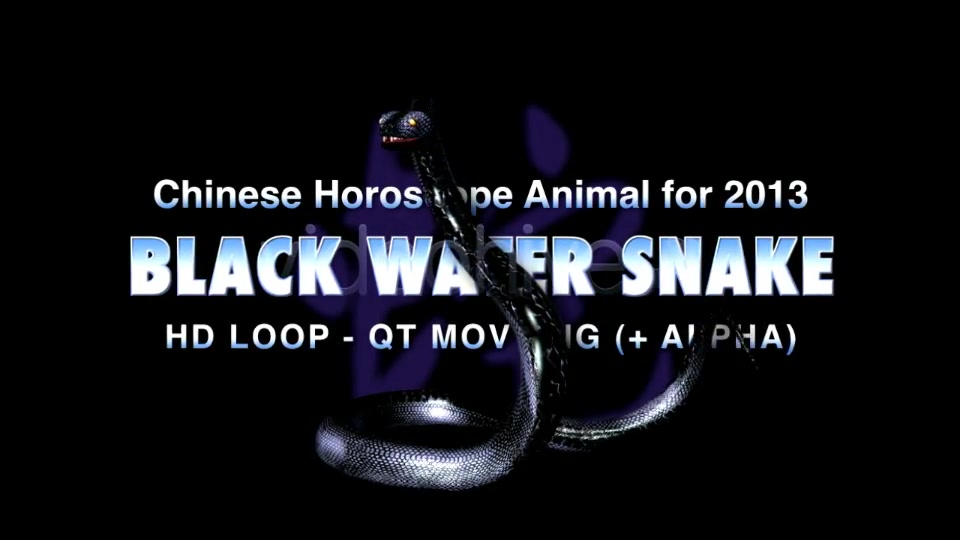 Black Water Snake Videohive 3738982 Motion Graphics Image 6