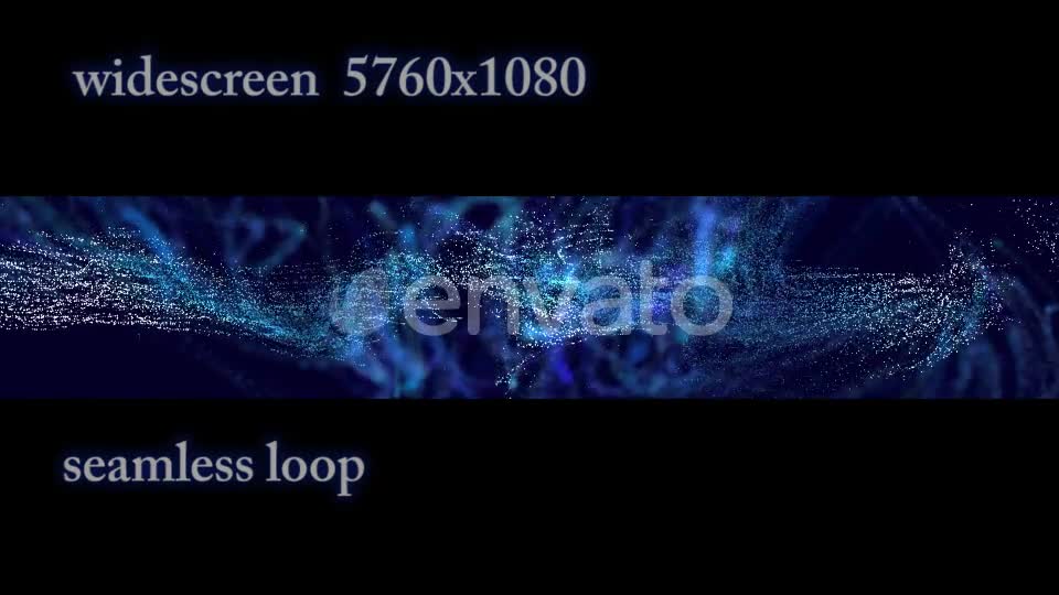 Blinking Blue Splash Widescreen Videohive 21710359 Motion Graphics Image 1