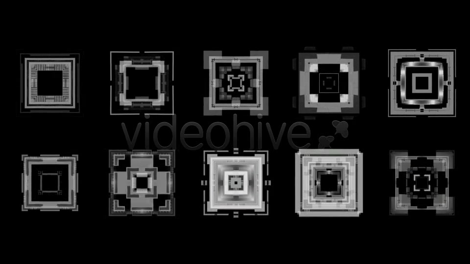 Blinking Tech Boxes Pack Videohive 8082477 Motion Graphics Image 6