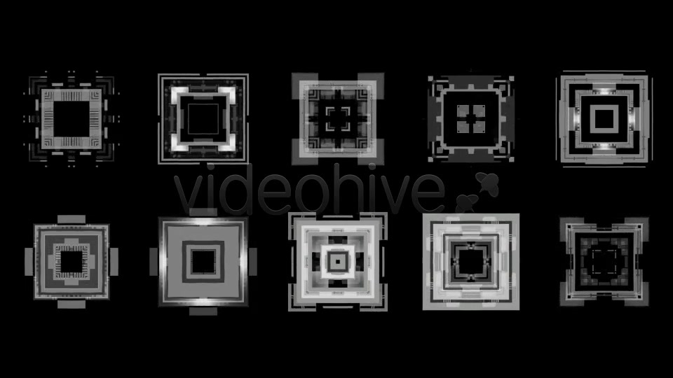Blinking Tech Boxes Pack Videohive 8082477 Motion Graphics Image 7