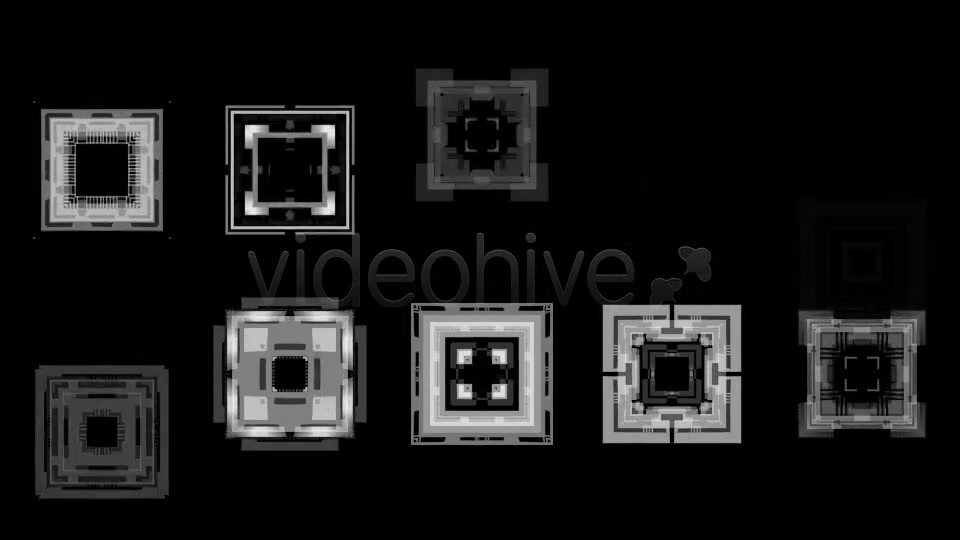 Blinking Tech Boxes Pack Videohive 8082477 Motion Graphics Image 8