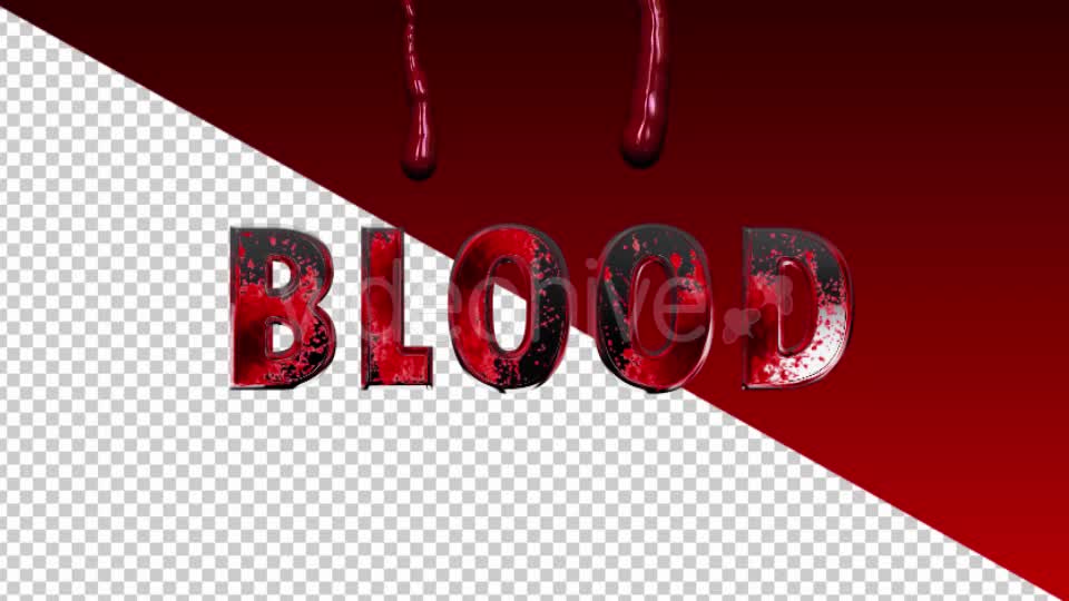 Blood Videohive 20227982 Motion Graphics Image 1