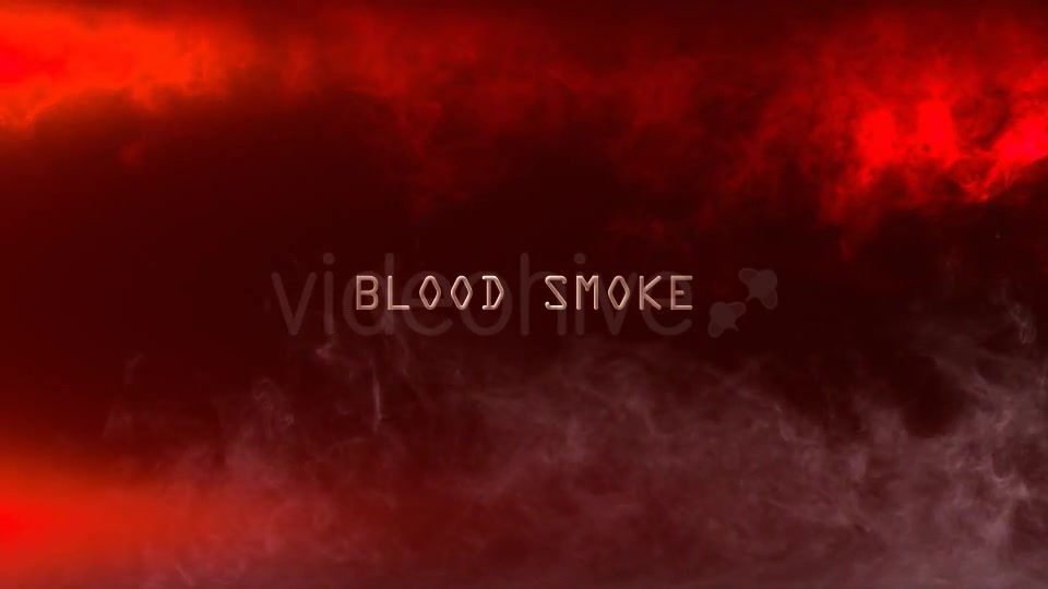 Blood Smoke Videohive 13640420 Motion Graphics Image 4