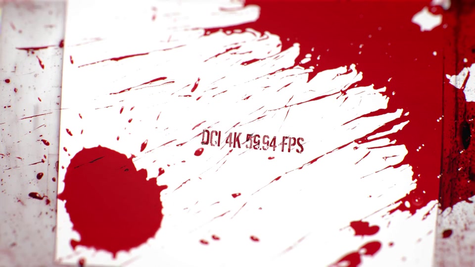 Blood Splatter (4K Set 1) Videohive 22642965 Motion Graphics Image 5