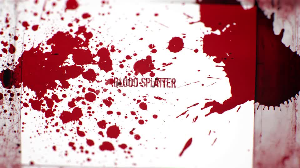 Blood Splatter (4K Set 2) Videohive 22649473 Motion Graphics Image 1