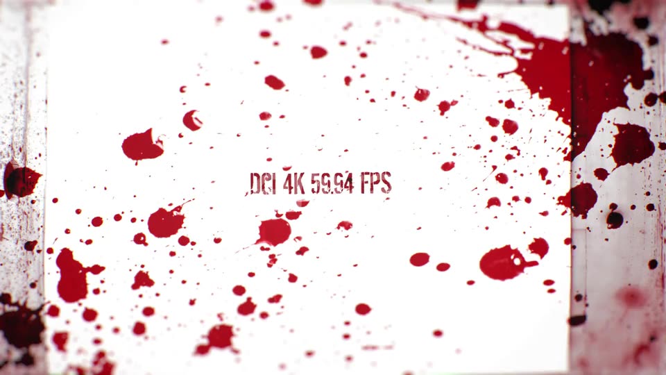 Blood Splatter (4K Set 2) Videohive 22649473 Motion Graphics Image 3