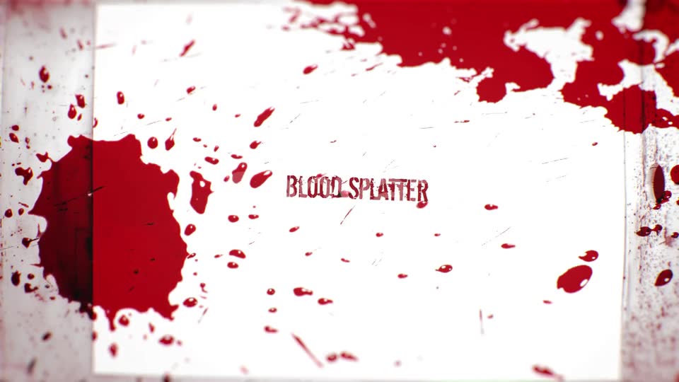 Blood Splatter (HD Set 1) Videohive 22642968 Motion Graphics Image 2